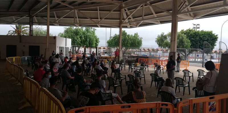 Imagen de archivo del punto de vacunación en Narea / TA